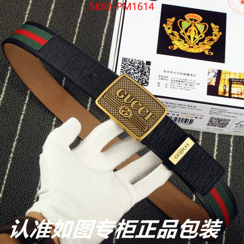 Belts-Gucci highest quality replica ID: PM1614 $: 69USD