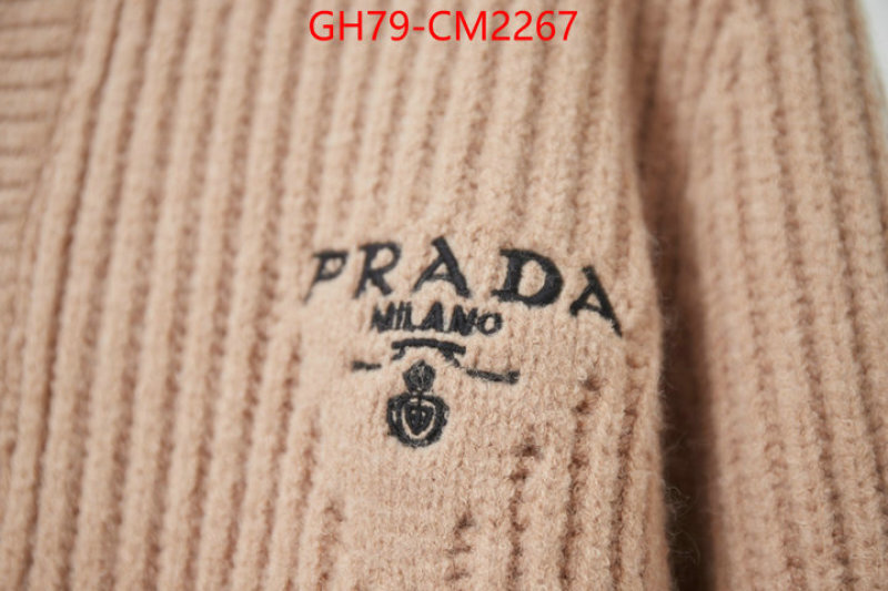 Clothing-Prada top quality website ID: CM2267 $: 79USD