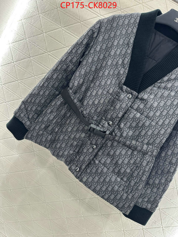 Down jacketMen-Dior knockoff highest quality ID: CK8029 $: 175USD