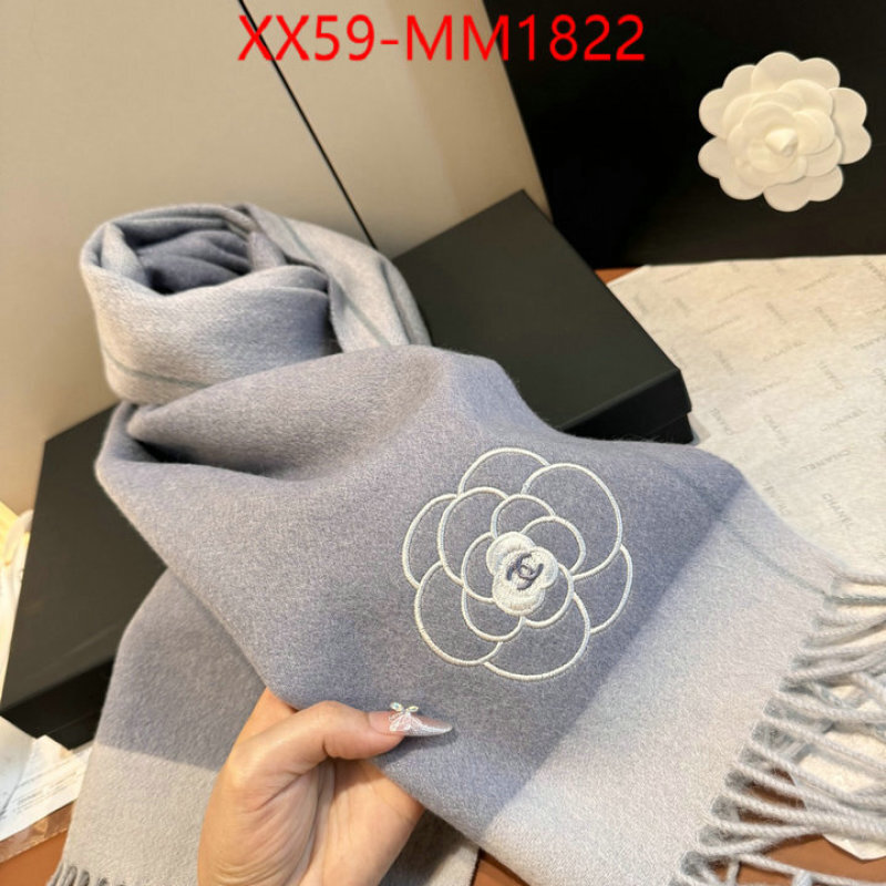 Scarf-Chanel where to buy high quality ID: MM1822 $: 59USD