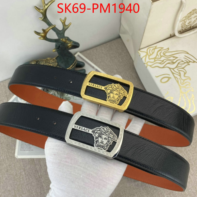 Belts-Versace high quality customize ID: PM1940 $: 69USD