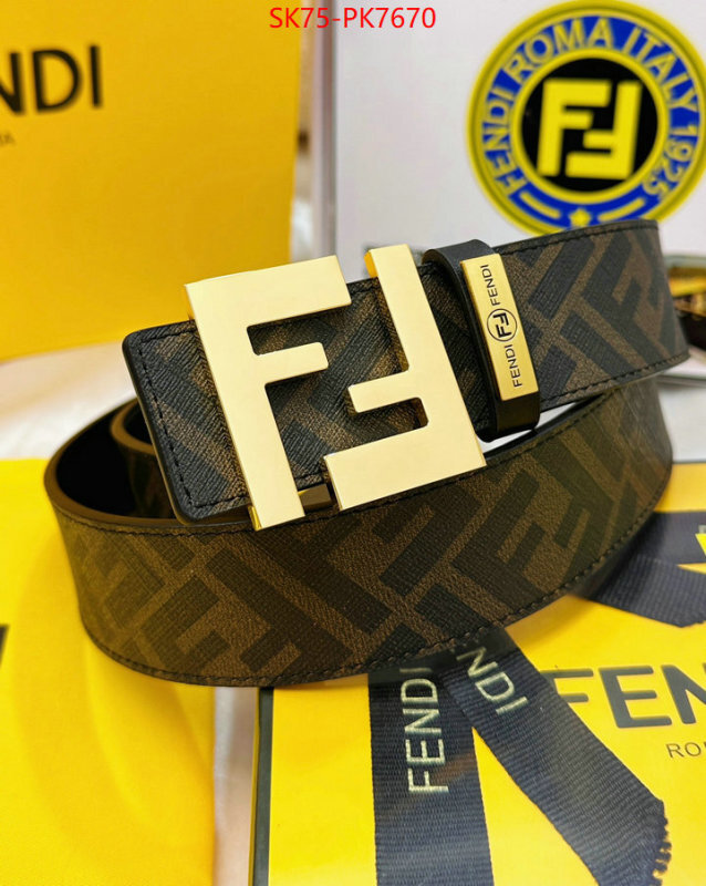 Belts-Fendi where can i find ID: PK7670 $: 75USD