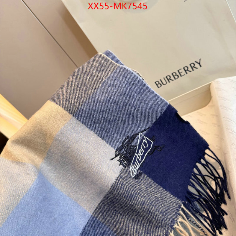 Scarf-Burberry online sales ID: MK7545 $: 55USD