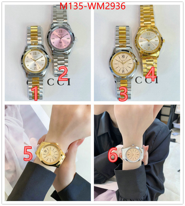 Watch(4A)-Gucci what best replica sellers ID: WM2936 $: 135USD-shoes yupoo Watch(4A)-Gucci what best replica sellers ID: WM2936 $: 135USD
