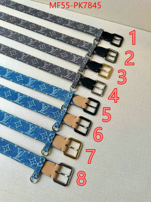 Belts-LV top quality ID: PK7845 $: 55USD