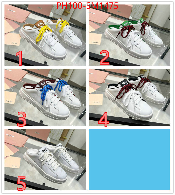 Women Shoes-Miu Miu designer wholesale replica ID: SM1475 $: 100USD