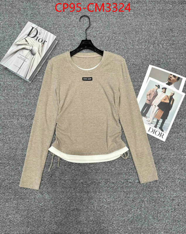 Clothing-MIU MIU customize the best replica ID: CM3324 $: 95USD-shoes yupoo Clothing-MIU MIU customize the best replica ID: CM3324 $: 95USD