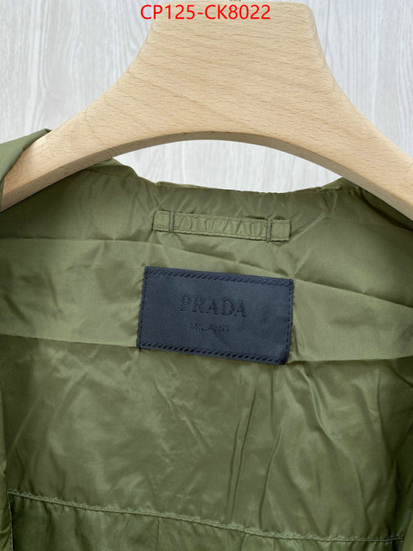 Clothing-Prada customize the best replica ID: CK8022 $: 125USD
