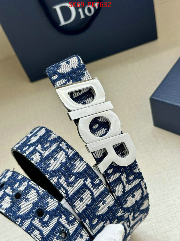 Belts-Dior 2024 aaaaa replica customize ID: PK7632 $: 69USD