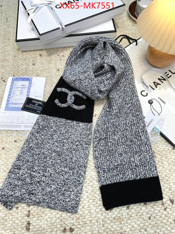 Scarf-Chanel wholesale replica shop ID: MK7551 $: 65USD