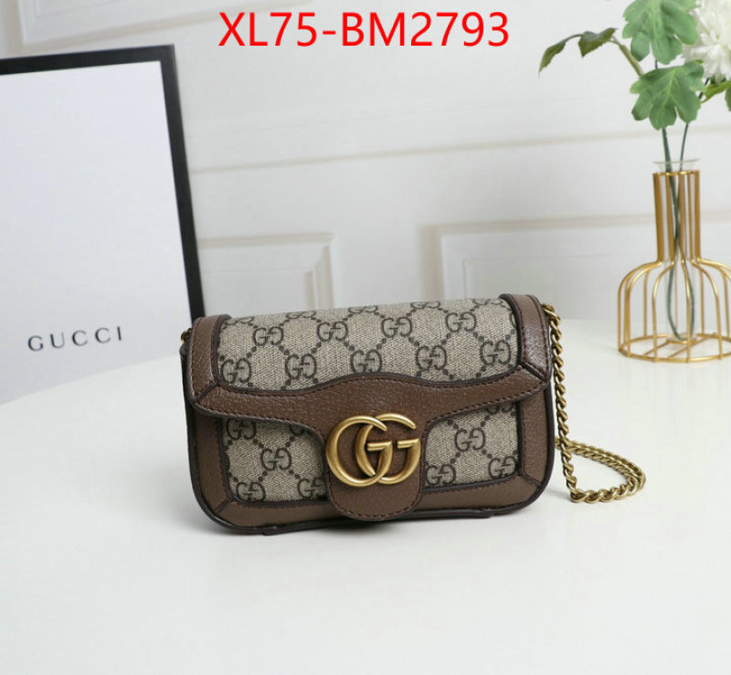 Gucci Bags(4A)-Crossbody- aaaaa quality replica ID: BM2793 $: 75USD,