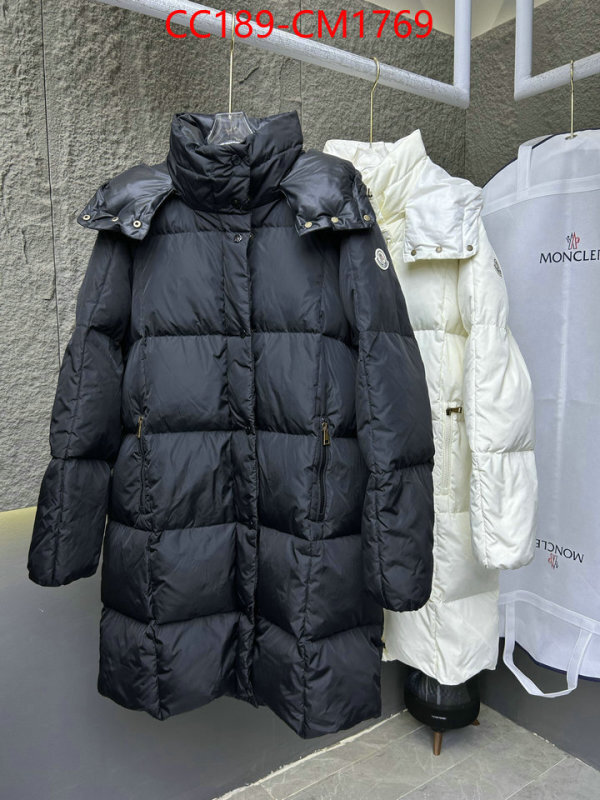 Down jacket Women-Moncler aaaaa replica designer ID: CM1769 $: 189USD