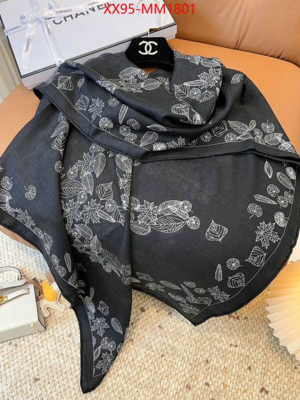 Scarf-Chanel 2024 perfect replica designer ID: MM1801 $: 95USD