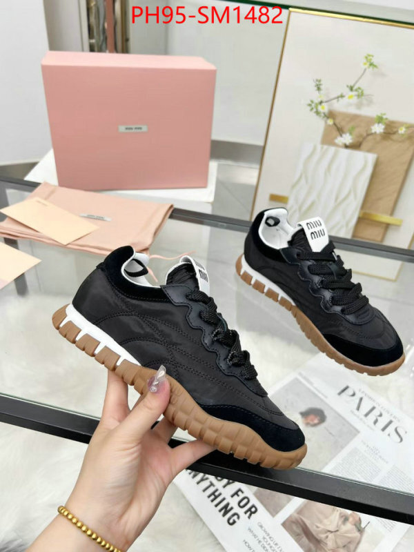 Women Shoes-Miu Miu top 1:1 replica ID: SM1482 $: 95USD