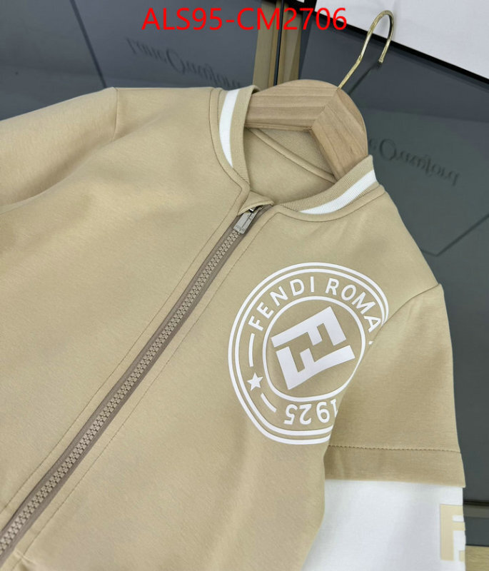 Kids clothing-Fendi designer ID: CM2706 $: 95USD