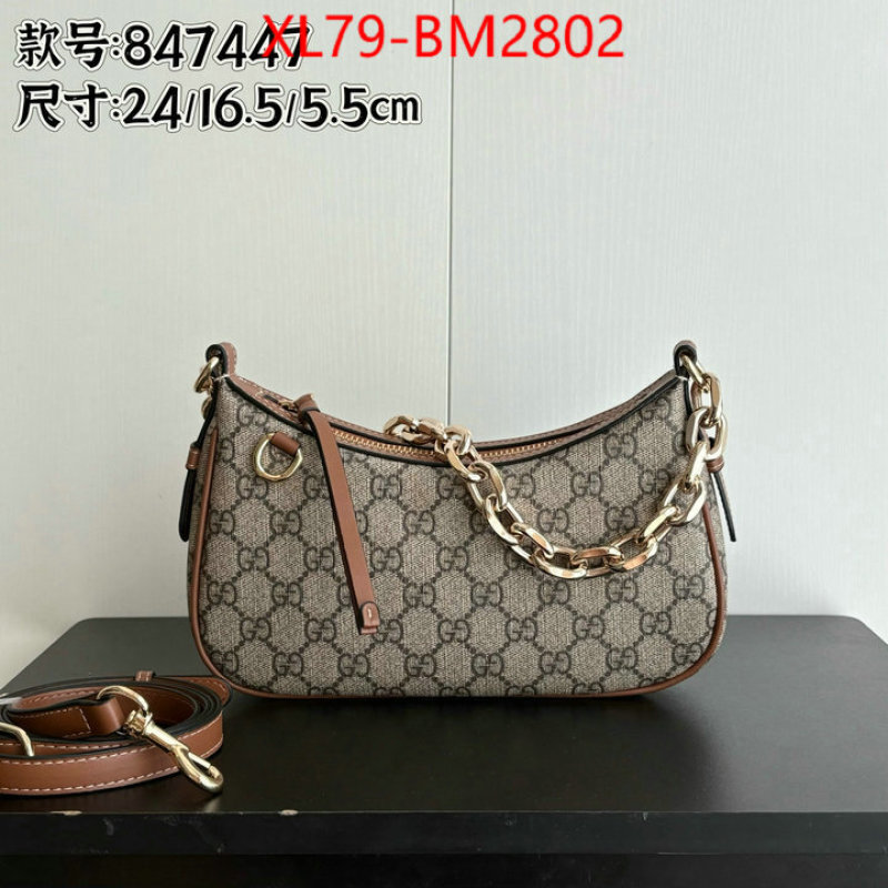 Gucci Bags(4A)-Crossbody- high quality designer ID: BM2802 $: 79USD,