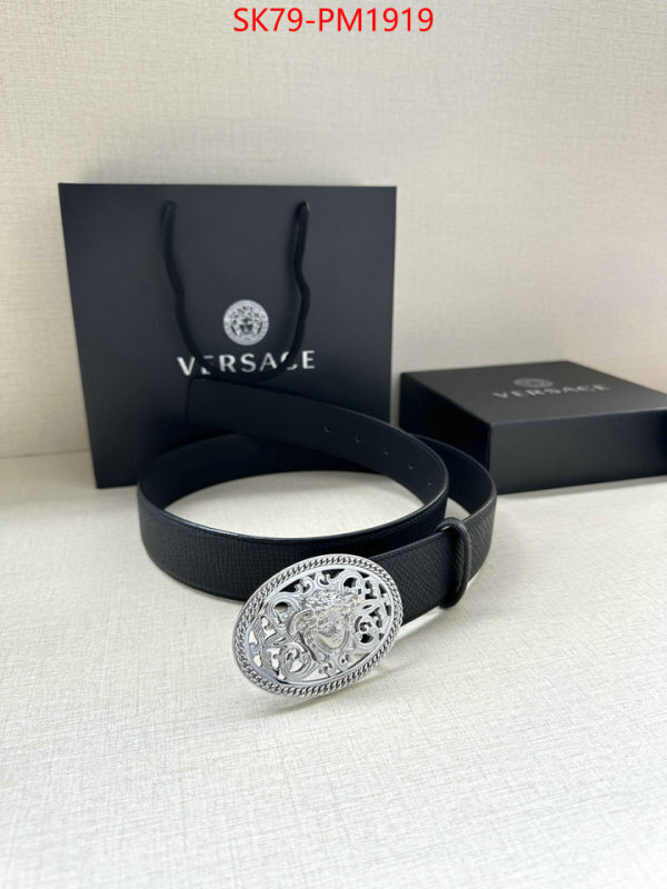 Belts-Versace cheap replica designer ID: PM1919 $: 79USD