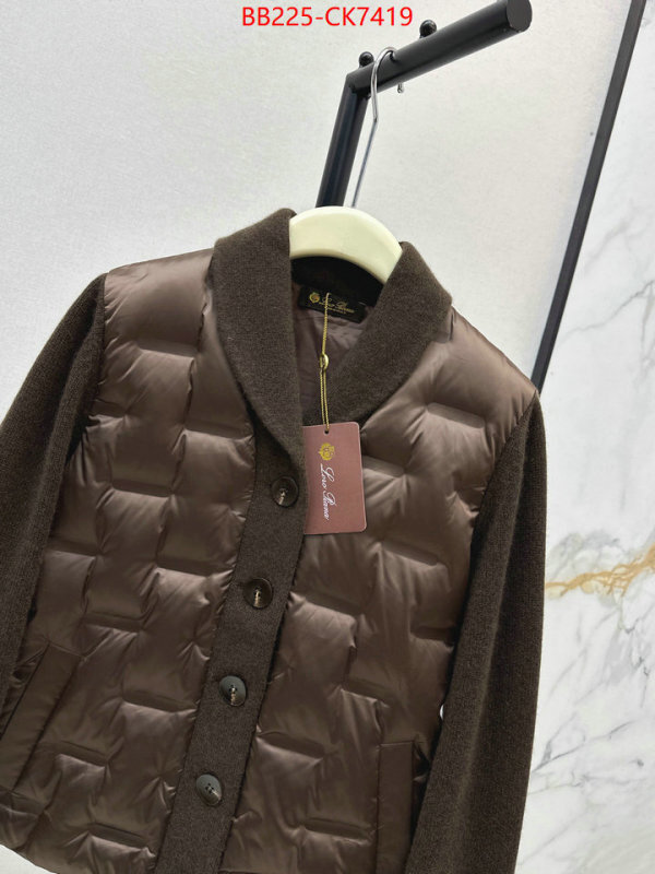 Down jacket Women-Loro Piana best replica new style ID: CK7419 $: 225USD