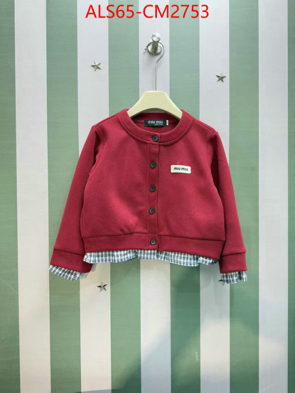 Kids clothing-MIU MIU replica 1:1 high quality ID: CM2753 $: 65USD