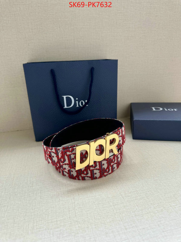 Belts-Dior 2024 aaaaa replica customize ID: PK7632 $: 69USD