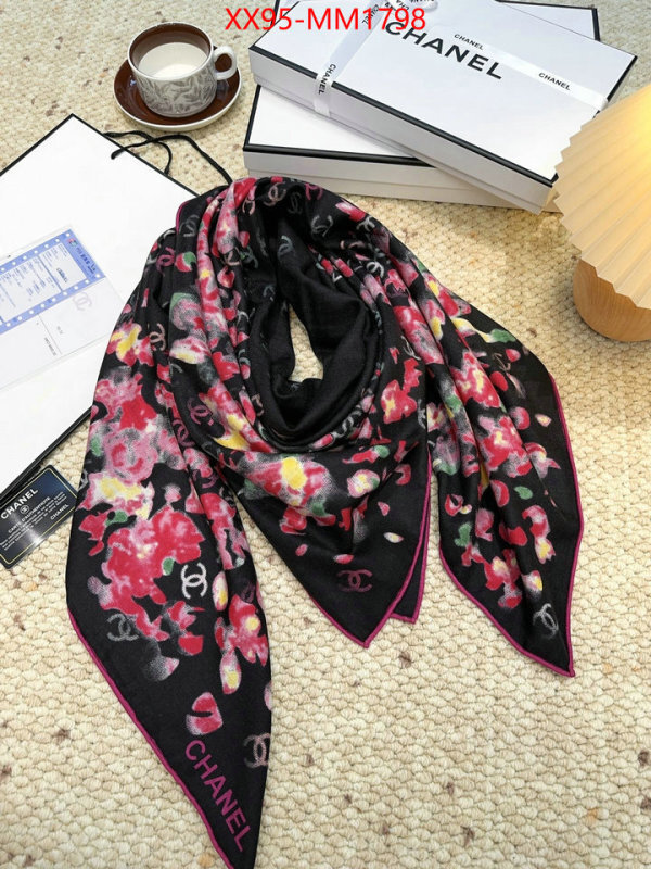 Scarf-Chanel luxury fashion replica designers ID: MM1798 $: 95USD