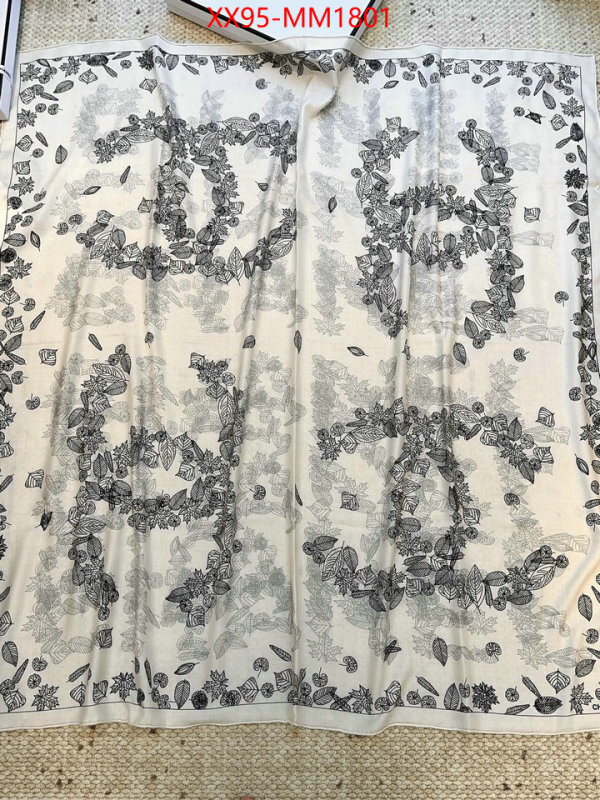 Scarf-Chanel 2024 perfect replica designer ID: MM1801 $: 95USD