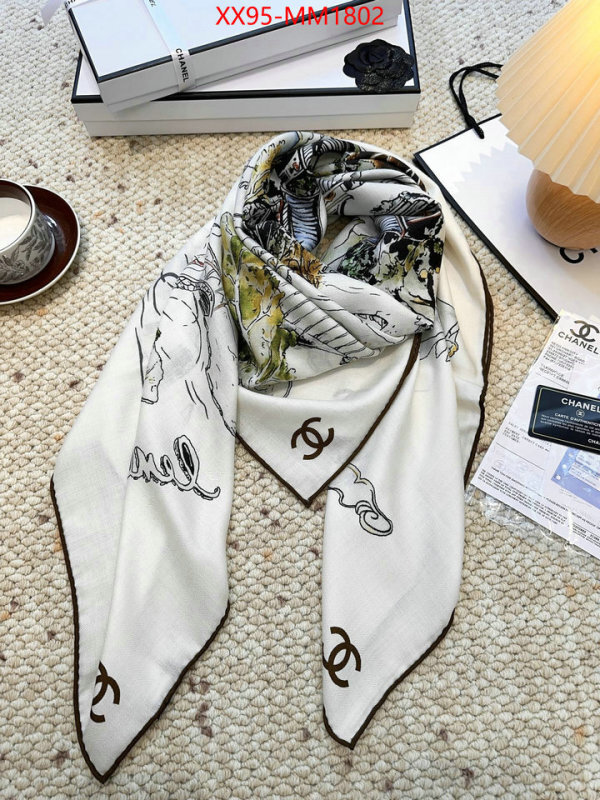 Scarf-Chanel sellers online ID: MM1802 $: 95USD