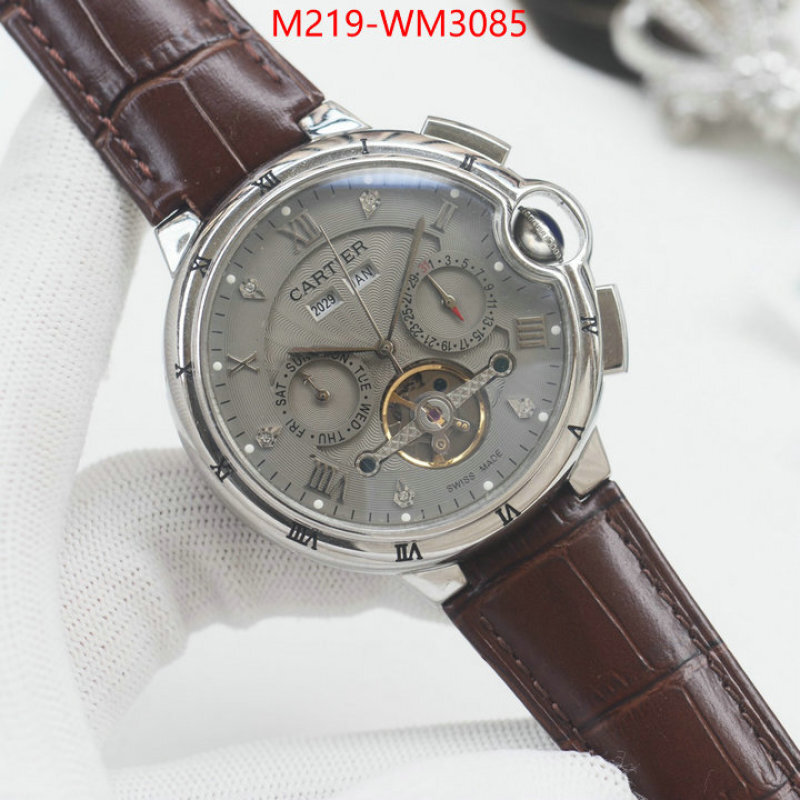 Watch(TOP)-Cartier 1:1 clone ID: WM3085 $: 219USD