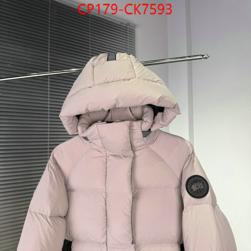 Down jacket Men-Canada Goose perfect ID: CK7593 $: 179USD