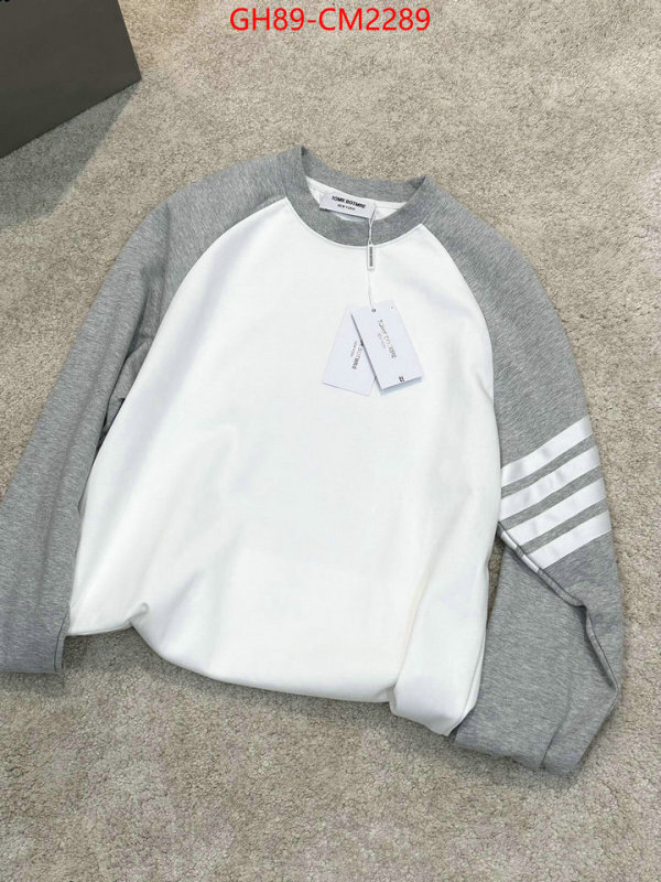 Clothing-Thom Browne 2024 perfect replica designer ID: CM2289 $: 89USD