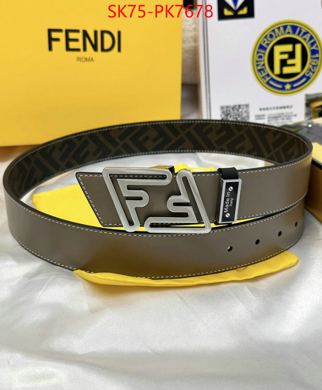 Belts-Fendi shop cheap high quality 1:1 replica ID: PK7678 $: 75USD