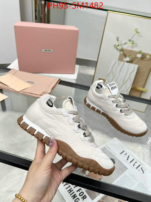 Women Shoes-Miu Miu top 1:1 replica ID: SM1482 $: 95USD