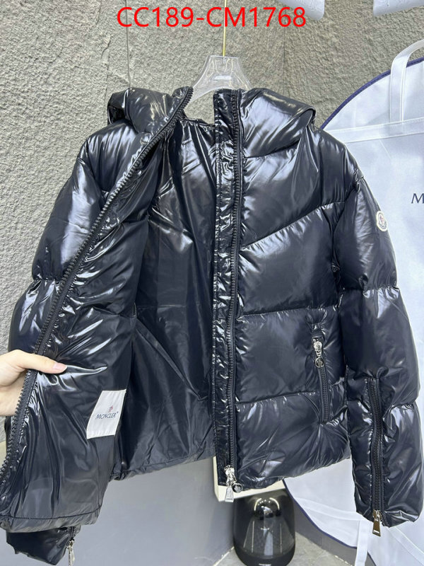 Down jacket Women-Moncler what are the best replica ID: CM1768 $: 189USD