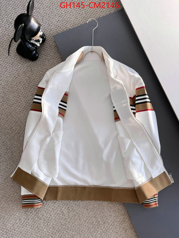 Clothing-Burberry replcia cheap ID: CM2146 $: 145USD