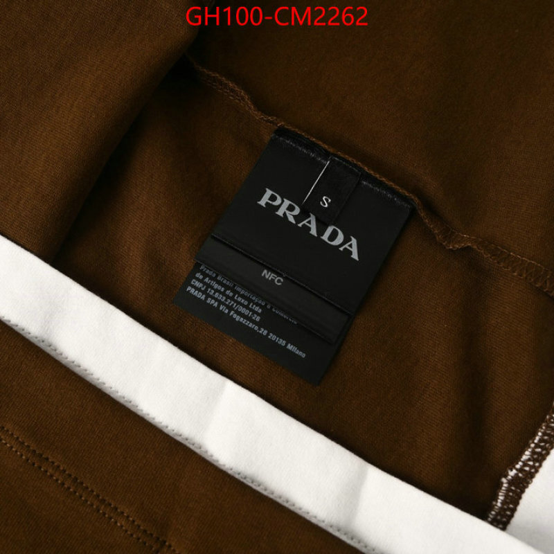Clothing-Prada cheap ID: CM2262 $: 100USD