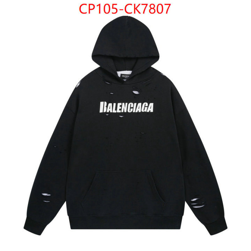 Clothing-Balenciaga 1:1 ID: CK7807 $: 105USD