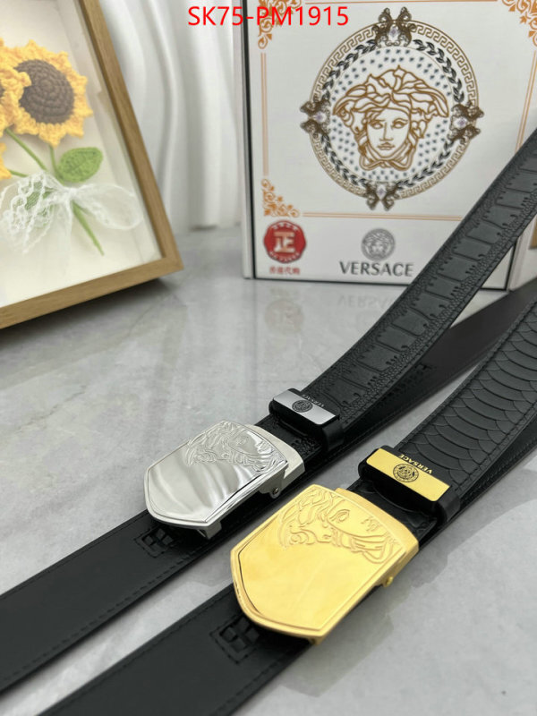 Belts-Versace buying replica ID: PM1915 $: 75USD