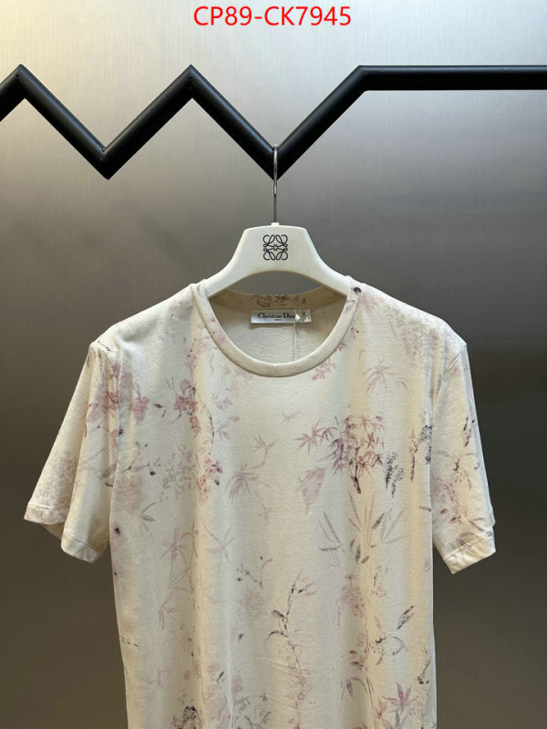 Clothing-Dior top quality fake ID: CK7945 $: 89USD