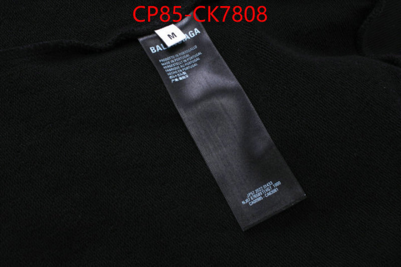 Clothing-Balenciaga the highest quality fake ID: CK7808 $: 85USD