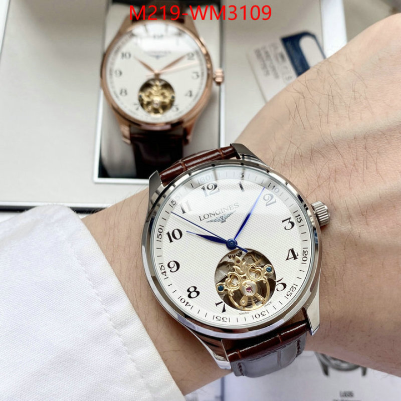 Watch(TOP)-Longines top quality designer replica ID: WM3109 $: 219USD-shoes yupoo Watch(TOP)-Longines top quality designer replica ID: WM3109 $: 219USD