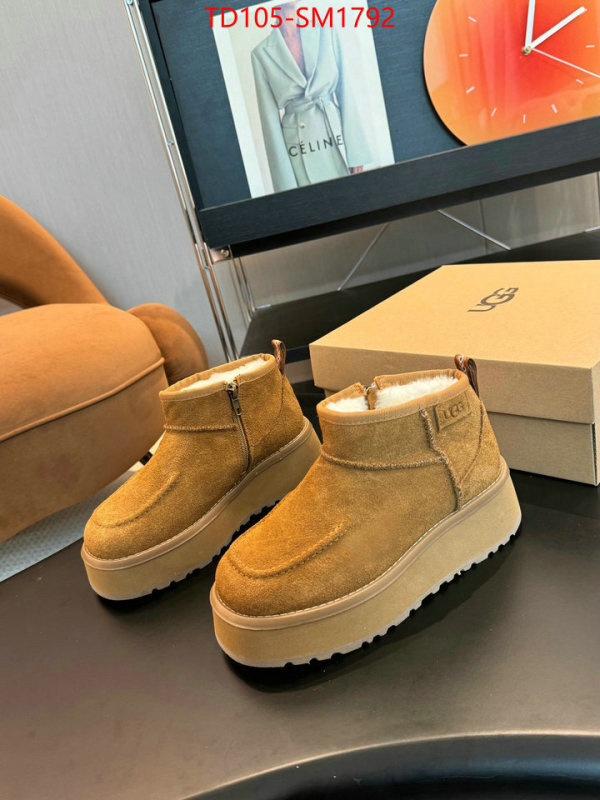 Women Shoes-UGG designer 1:1 replica ID: SM1792 $: 105USD