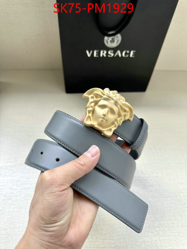 Belts-Versace top sale ID: PM1929 $: 75USD