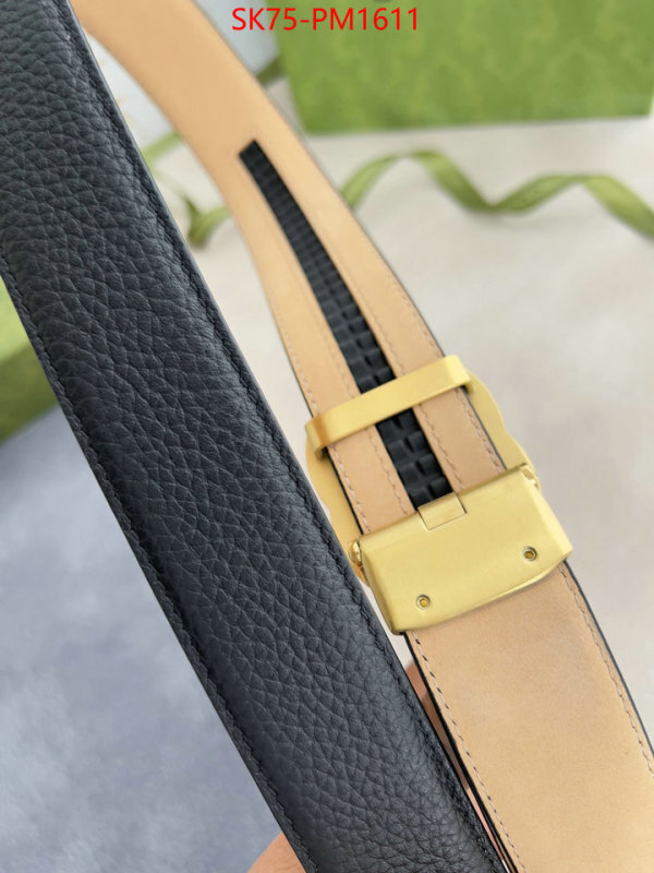 Belts-Gucci fashion ID: PM1611 $: 75USD