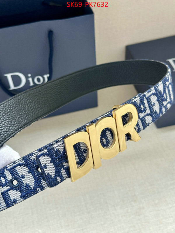 Belts-Dior 2024 aaaaa replica customize ID: PK7632 $: 69USD