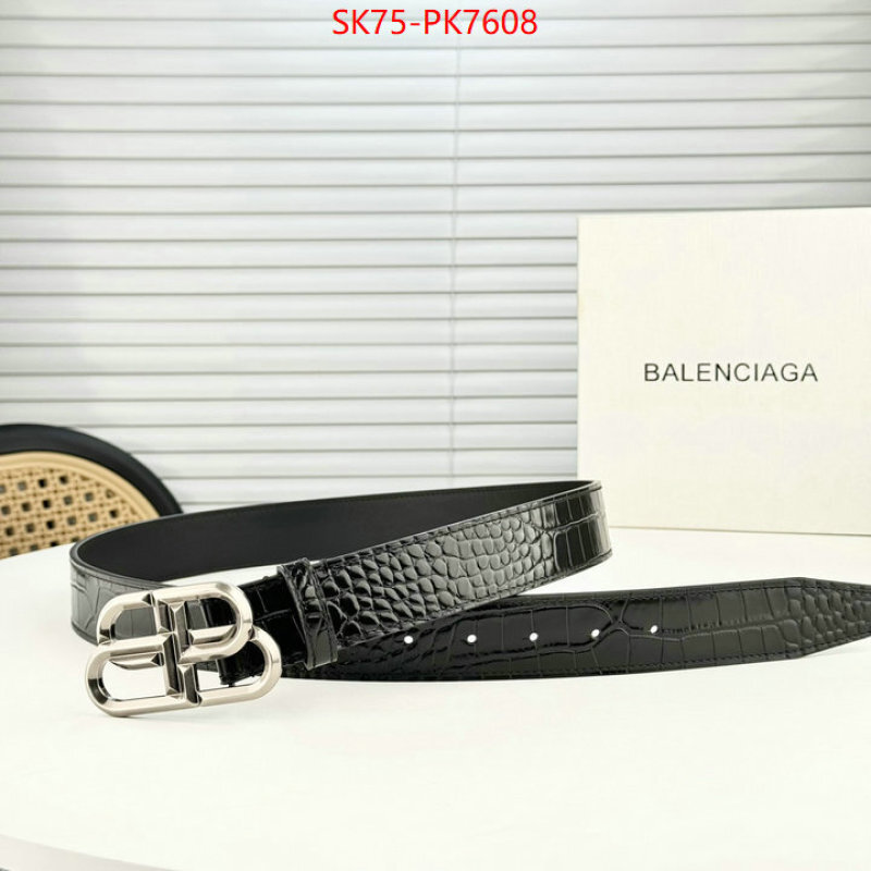 Belts-Balenciaga how to find replica shop ID: PK7608 $: 75USD