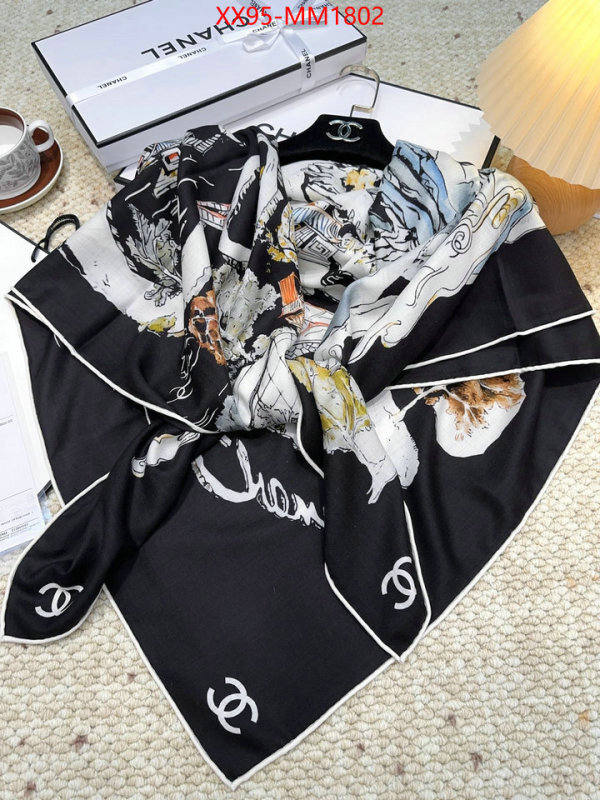 Scarf-Chanel sellers online ID: MM1802 $: 95USD