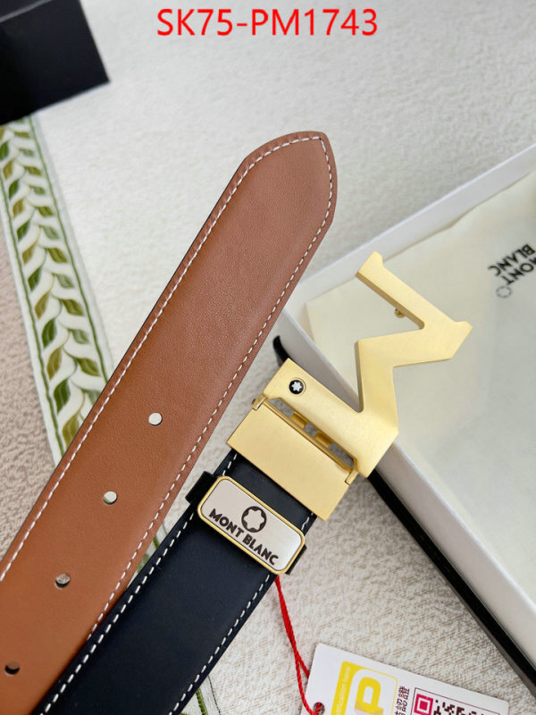 Belts-Montblanc fashion designer ID: PM1743 $: 75USD