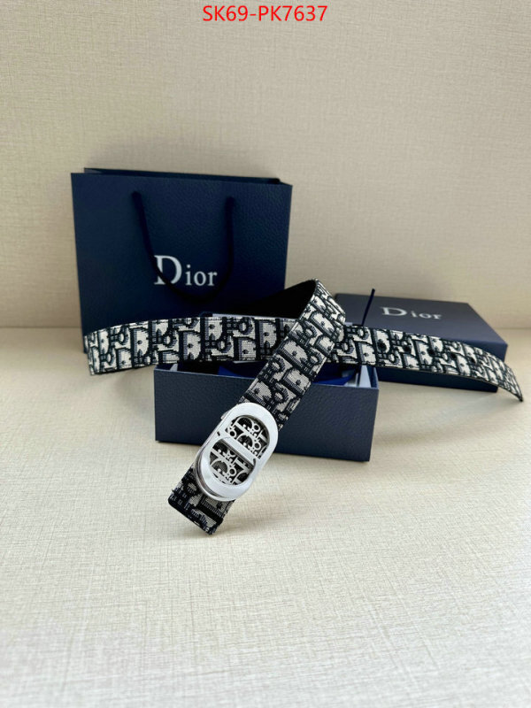 Belts-Dior 1:1 replica wholesale ID: PK7637 $: 69USD