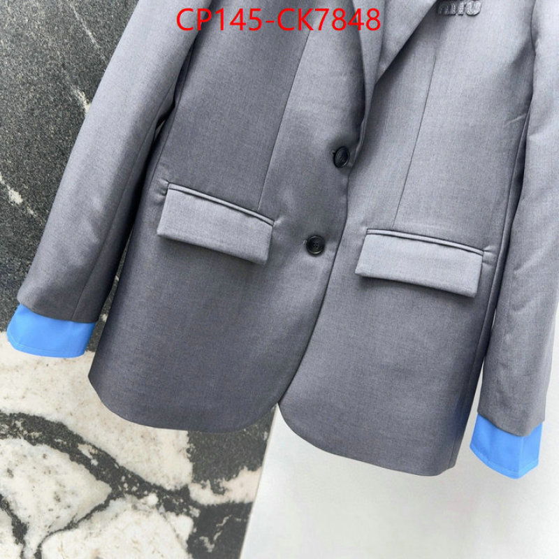 Clothing-MIU MIU cheap high quality replica ID: CK7848 $: 145USD