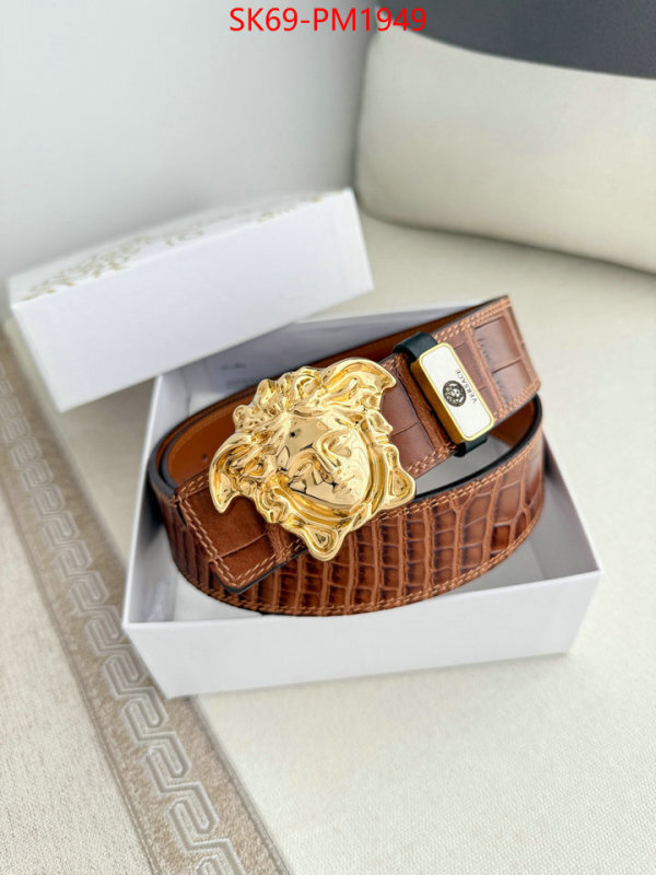 Belts-Versace shop cheap high quality 1:1 replica ID: PM1949 $: 69USD